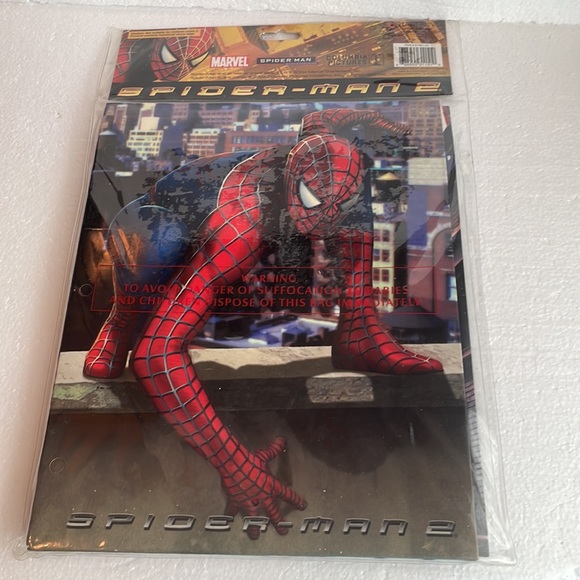 Marvel | Toys | Spiderman 2 Portfolios Theme Book Memo Pad Ruler ...